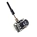 Wolfwhoop WT01-D Micro AIO 600TVL Cmos Camera 5.8GHz 40CH 25mW FPV Transmitter Combo with Dipole Brass Antenna for FPV Quadcopter Drone