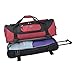 Travelers Club Adventure Multi-Pocket Rolling Sports Duffel Bag, Red, 30 Inch 120.4L