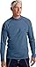 Coolibar UPF 50+ Men's Long-Sleeve Swim Shirt (X-Large- Steel Grey)
