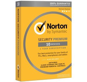 Norton Sec Premium 10-Dvcs 25Gb Bu Ret