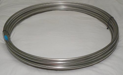 304/304L SS Tubing Coil - 5/16" OD x 25' Stainless Steel
