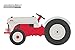 1947 Ford 8N Tractor White and Red Down on The Farm Series 1 1/64 Diecast Model by Greenlight 48010 A
