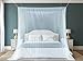 #1 The Best Mosquito Net By NATURO for Double Bed Canopy | Largest Screen Netting Curtains | 2 Openings! | Bonuses: 2 Insect Repellent Bracelets , A Full Hanging Kit, Carry Bag + E-book