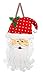 Evergreen Flag Santa Claus Outdoor Safe Felt Door Decor