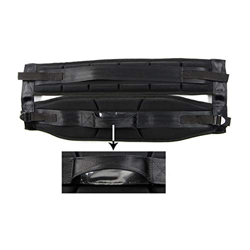 Fedye Canne à Peche Ceinture De Taille Soutien Rembourré Ceinture Réglable Harnais Pour La Pêche En Haute Mer