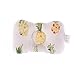 Organic Head Shaping Baby Pillow For New Borns and Infants, Protection from Flat Head Syndrome (Pineapple)