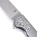 KIZER Cutlery Folding Pocket Knives Flipper Knife Frame Lock Titanium Handles Tactical EDC Knife, Envoy Ki3493