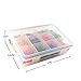 GMS 12 Compartment Travel and Storage Pill Organizer - Durable BPA-Free Spill-Proof Plastic, with Small and Large Compartments Moisture-Proof Silicone Seal Design and Clear Display for Easy Removal
