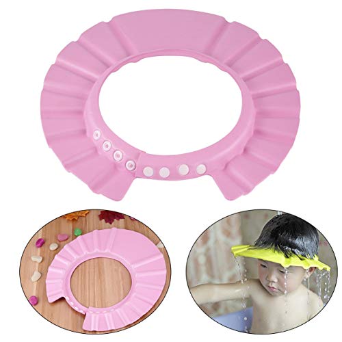 image for Detectorcatty Adjustable Baby Hat Toddler Kids Shampoo Bath Bathing Sh