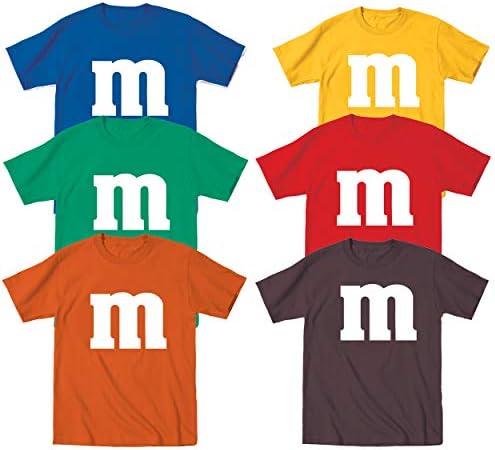 Funny Threads Outlet M Candy Costume Cute Halloween Outfit Group Kids Children Humor Toddler Shirt
