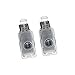 Grolish 4 Piece Auto Door Logo Projector Car Door Lights Door Step Courtesy Light for Acura