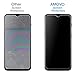 OnePlus 6T Screen Protector [2 Pack] AMOVO HD Clear Case Friendly Tempered Glass for OnePlus 6T [High Sensitivity] Anti Scratch Glass Protector for OnePlus 6T (OnePlus 6T, 2Pack)