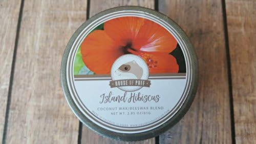 Island Hibiscus Coconut Wax Beeswax Candle