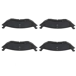 cciyu D967 Rear Semi-Metallic Disc Brake Pads Kit