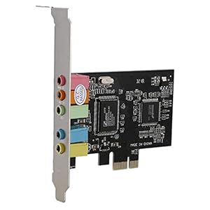 Senmubery PCI Express PCI-E 5.1 Kanaal 3D Audio 6 Kanalen Digitale Geluidskaart voor winst XP