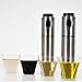 Elegant Olive Oil and vinegar sprayrer for Cooking salad & Grill Kitchen Cutting calories, Refillable, color silicon Funnel, Bonus: Healthy Recipes Ebook