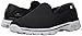 Skechers Performance Womens Go Walk 3 Dominate Walking Shoe,Black/White,8.5 M US