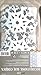 Snowflake White Foil String Decorations - 7' (6 Pc) - Elegant Winter Party Decor - Perfect for Holidays & Events