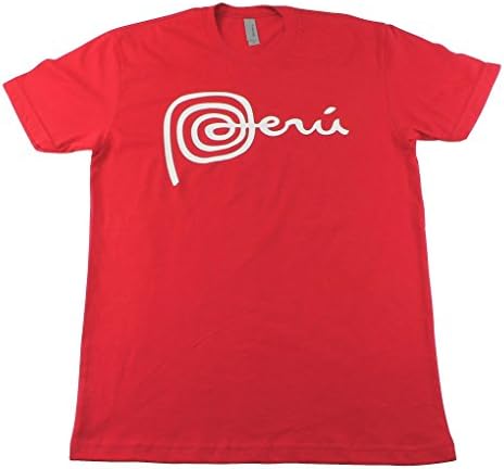 Marca Peru T-Shirt for Men – Short Sleeve Crew Neck Design by Hot4TShirts – Premium Quality Material - Comfortable - Printed in USA