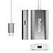 USB Type C Adapter,Belinda USB C Type to Mini DisplayPort/Mini DP Adapter Cable with Power Aluminium Case Support 4K 60HZ Resolution for Apple New MacBook Pro 2017, Samsung Galaxy S8