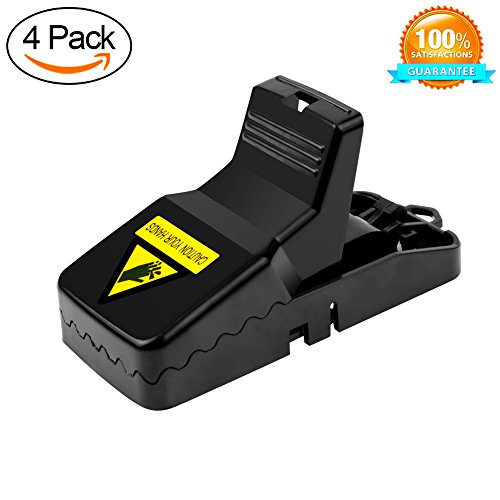 ONSON Mouse Trap, Mice\Rat Trap Snap Humane Power Rodent Killer, Best Mouse Catcher, Effective Sensitive Reusable Durable and Sanitary traps (4Pack) ONSON Mouse Trap, Mice\Rat Trap Snap Humane Power Rodent Killer, Best Mouse Catcher, Effective Sensitive Reusable Durable and Sanitary traps (4Pack)
