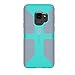 Speck Products Compatible Phone Case for Samsung Galaxy S9, Candyshell Grip Case, Caribbean Blue/Bubblegum Pink (106215-B946)