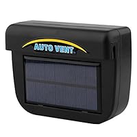 ABS Solar Powered Car Window Windshield Auto Air Vent Cooling Fan System Cooler