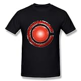 TANXJ Men's Justice League Cyborg Logo T-shirt
