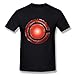 TANXJ Men's Justice League Cyborg Logo T-shirt