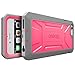 iPhone 6 / iPhone 6S Case - Poetic [Revolution Series] Apple iPhone 6 inch Case - [Heavy Duty] [Dual Layer] Complete Protection Hybrid Case with Built-In Screen Protector for Apple iPhone 6 (2014)/iPhone 6S (2015) Pink/Gray (3 Year Manufacturer Warranty From Poetic)