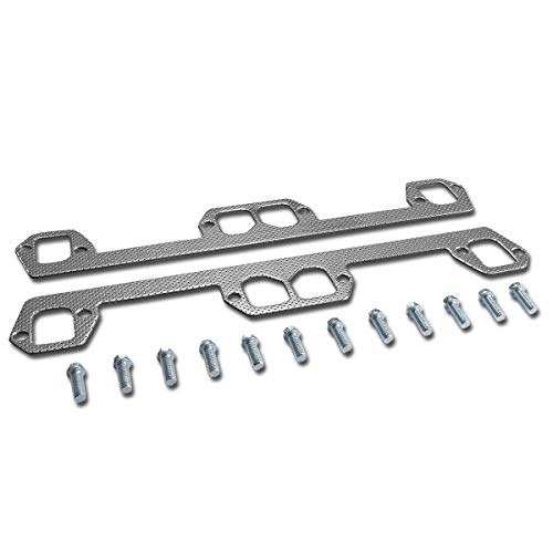 Aluminum Exhaust Manifold Header Gasket Set for 92-03 Dodge Vehicles 5.2L 5.9L V8 Engine - Thumbnail 6
