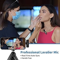 IIQ Wireless Lavalier Microphone for iPhone, Mini