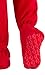 Footed Pajamas Bright Red Adult Hoodie Fleece
