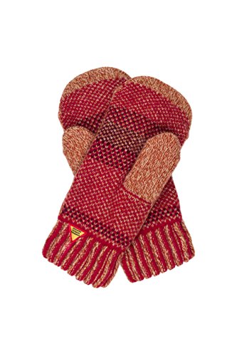Ã–jbro Swedish made 100% Merino Wool Soft Thick & Extremely Warm Mittens (Medium, Fager Ingvor)
