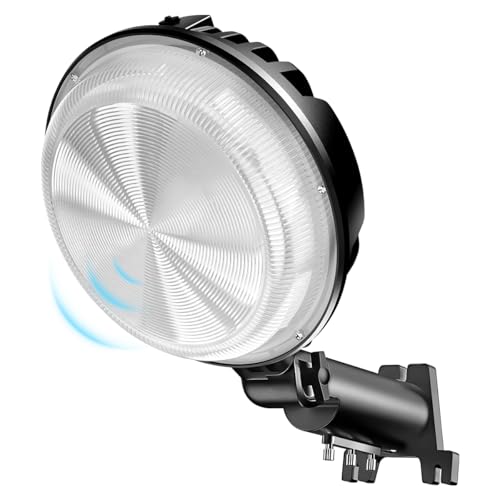 Lámpara LED Exterior de 150W, Reflector LED Exterior de 20000 LM con ángulo Ajustable de 150 °, Luz de Calle de 6500 K, Resistente Al agua IP66 para Garaje, Patios, Granjas, Tiendas (1)