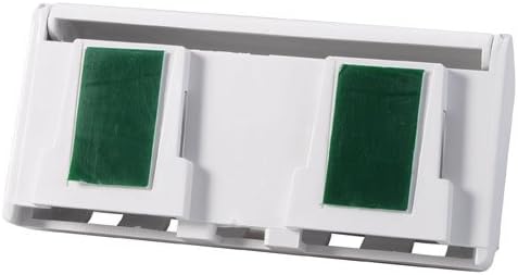 JX-889 Auto Squeezing Paste Style Toothpaste Device w/ Hanging Toothbrush Box - White