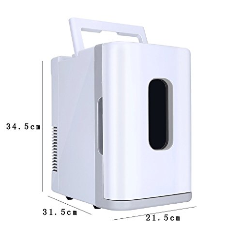 Click Here to See More Images Car Refrigerator 10L White Portable Handle Small Refrigerator Refrigeration/heating 12V Car/220V Home Mini Fridge Dormitory Refrigerator
