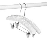 Whitmor Damask Hangers with Clips - Set of 2