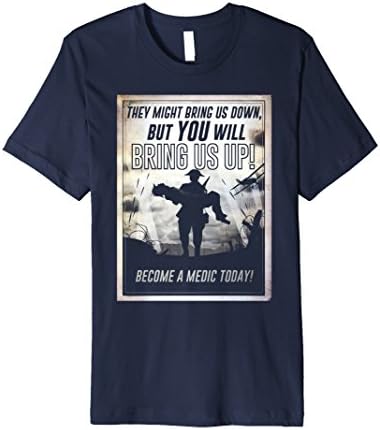 Men's Join The Battle As A Medic- Heal Your Teammates in The Field Small Navy