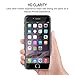 NOVAEAST Screen Protector for iPhone 8 Plus, iPhone 7 Plus, iPhone 6S Plus and iPhone 6 Plus Tempered Glass Screen Protector 5.5-Inch with Easy Install Frame, 3-Pack