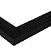 ArtToFrames 18x24 inch Black Stain on Pine Wood Picture Frame, WOM0066-80206-YBLK-18x24