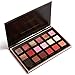Eyeshadow Pallets, 18 Pigmented Eyeshadow Palette, Focallure Matte Glitter Shimmer Gold Colorful Makeup Eye Shadow