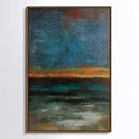 Framed Canvas Wall Art Abatract Canvas Prints Home Artwork Decoration for Living Room,Bedroom - 16x24 inches