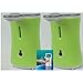 Lysol No-Touch Automatic Hand Soap Dispenser-White- Pack of 2 Dispensers.