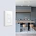 WiFi Smart Light Switch In-Wall,Phone Remote Control Wireless Switch No Hub Required,Timing Function, Automatic Control Your Fixtures From Anywhere,Compatible with Amazon Alexa,Overload Protection 15A