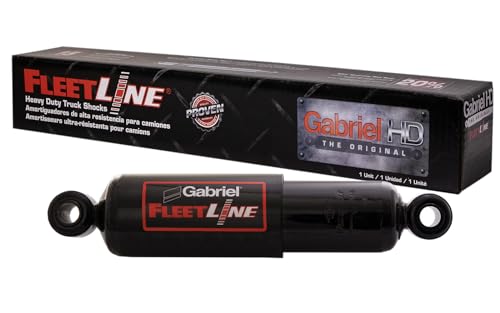 Gabriel 85338 Fleetline Heavy Duty Rear Shock Absorbers for Hendrickson Trailer Suspension Systems Intraax; Utility Trailer Flatbeds Drop Deck Trailers OEM# B-25515, B-29826, B-33312, B-33313 (1 Pack)