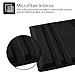 NIRVASENSE iPad Mini 1/2/3 Case - Multiple Angles Stand Case with Smart Cover Auto Sleep/Wake Feature for Apple iPad Mini 1 / iPad Mini 2 / iPad Mini 3, Composition Book Black