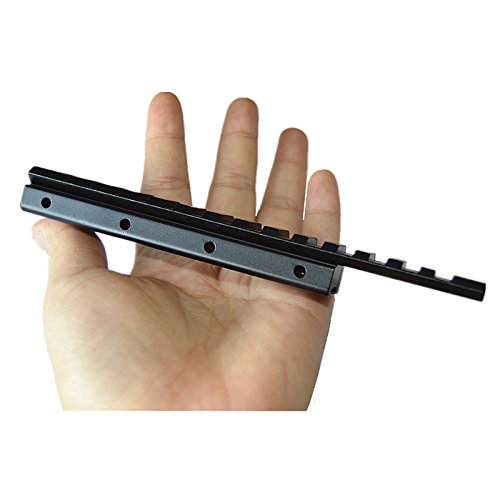 FIRECLUB Tactical Riser 6" Inches Length Dovetail Scope Mount Convert to 20mm Picatinny Weaver Adapter 11mm to 20mm Accessories for Scope Mount Base Hunting