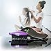Detangling Hair Brush 2 Piece Set - Best Detangler Comb No Pain Brush For Curly Wavy Thick or Thin Hair -Tangled Hair Solution for Women Girls Men and Boys - Purple & Black Premium Nature