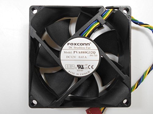 Foxconn PVA080G12Q 12V 0.65A 80mm 8025 4Pin PWM Hydraulic Seal Bearing Big Airflow CPU Cooling Fan